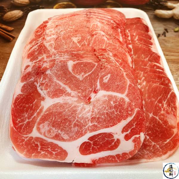 (台灣)梅花豬火鍋片(1kg裝) 梅花豬,原肉切,火鍋片,壽喜燒,國產,實拍,現貨,生鮮