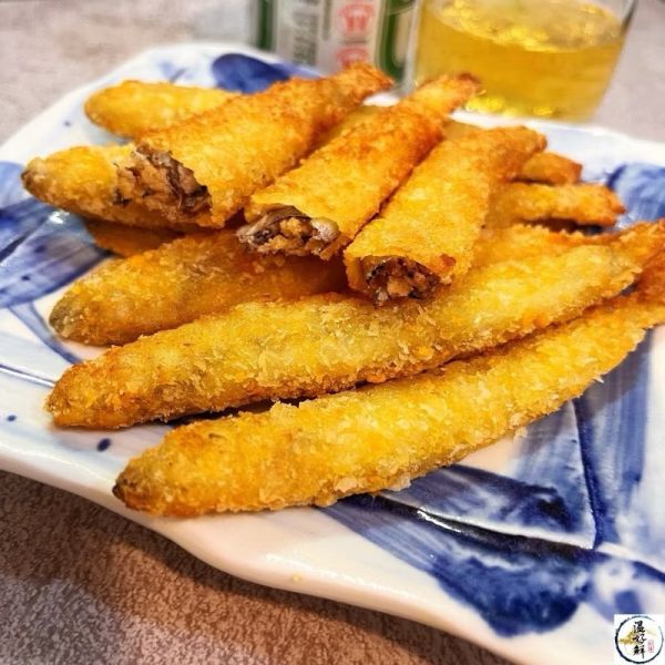 黃金柳葉魚(裹粉)(爆卵) 黃金柳葉魚,抱卵柳葉魚,黃金爆卵柳葉魚,飽滿魚卵,裹粉,喜相逢,居酒屋,海鮮,實拍,現貨,温好鮮