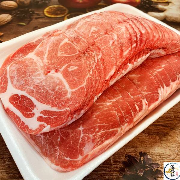 (台灣)梅花豬火鍋片(1kg裝) 梅花豬,原肉切,火鍋片,壽喜燒,國產,實拍,現貨,生鮮