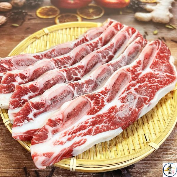 美國安格斯Choice帶骨牛小排 帶骨牛小排,骨香肉嫩,焦香,燒烤,香煎,生鮮,實拍,現貨