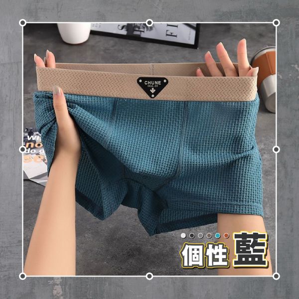 【OOTD+高質感】新型男冰絲紋理內褲 