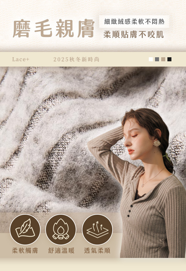 【Lace+】美式蕾絲拼接修身t 