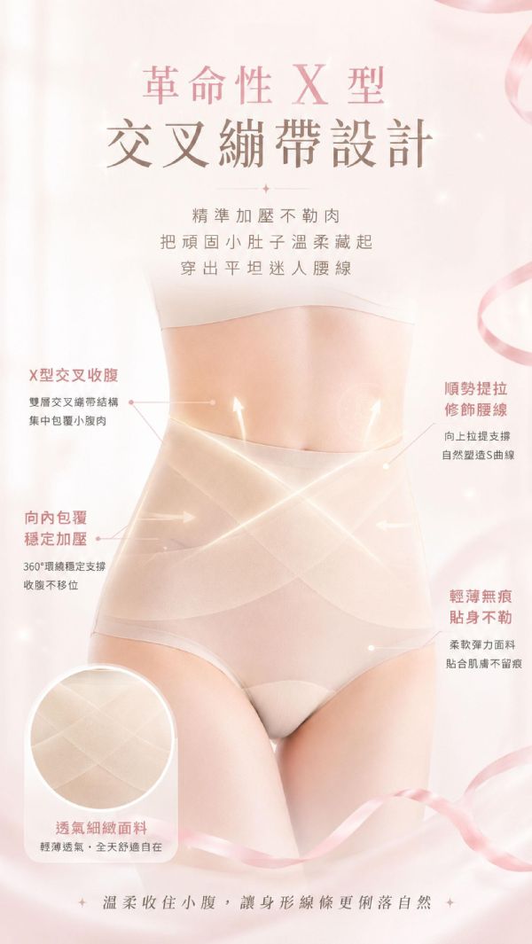 【SlimFit】冰絲收腹面膜褲 