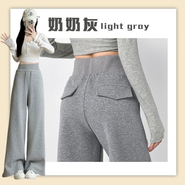 【OOTD】新美式高腰直筒遮肉褲 