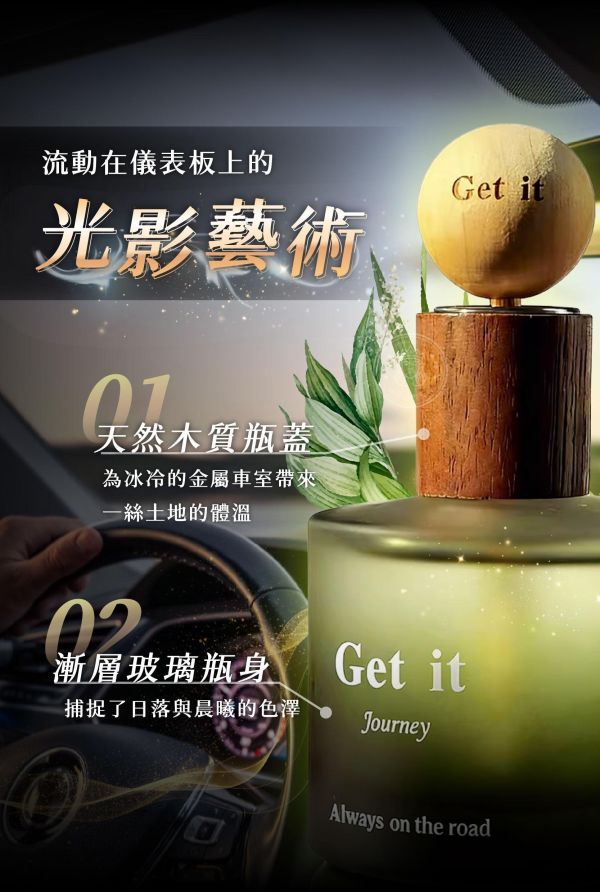 【L'Essence】法式特調小圓瓶車用香氛 