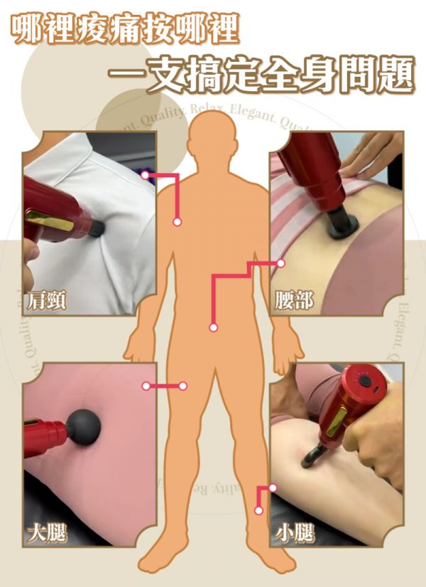 【iBody】新mini多穴位筋膜槍 