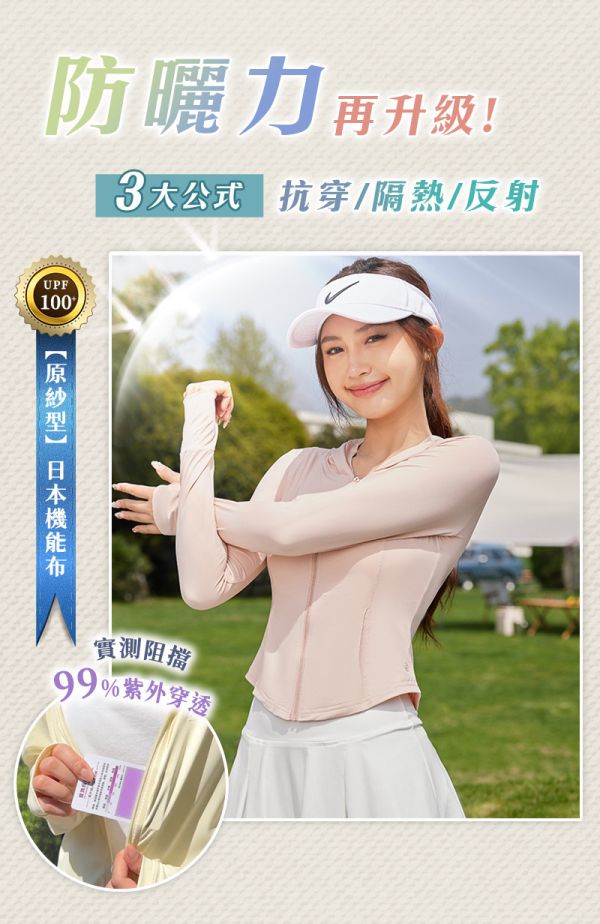 【Lufit】新美型極凍防曬衣 