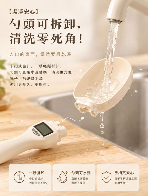 【Muti+】新日系極簡多工電子量勺 