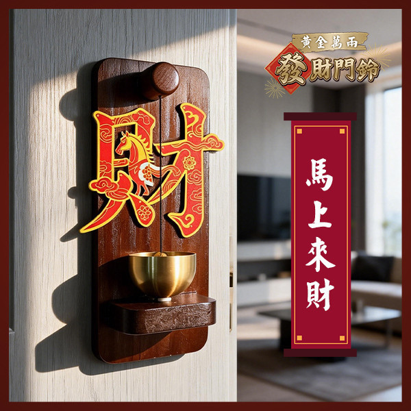 黃金萬兩發財門鈴 