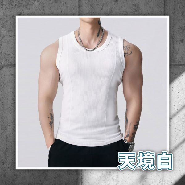 【MaxPro】新型男重磅拼接背心 