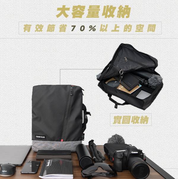 【Flipack】城市移動翻轉包 