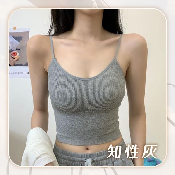 【Aevé】新彈力美胸細肩背心 