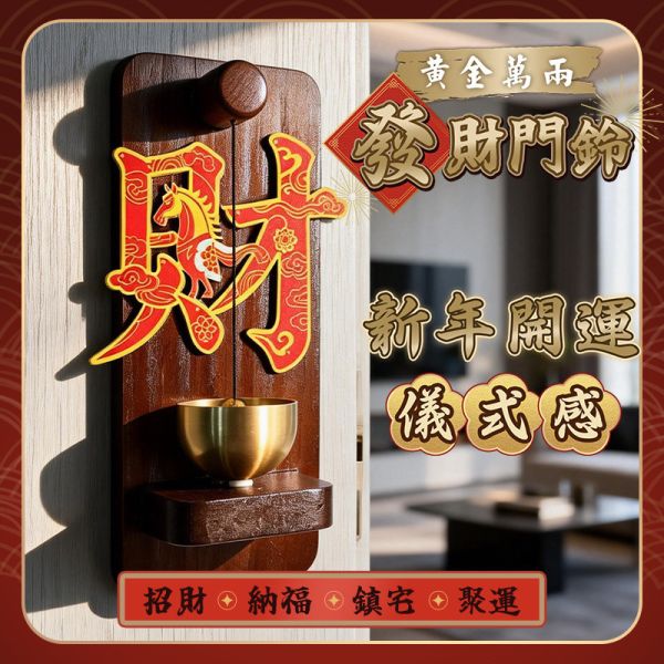黃金萬兩發財門鈴 