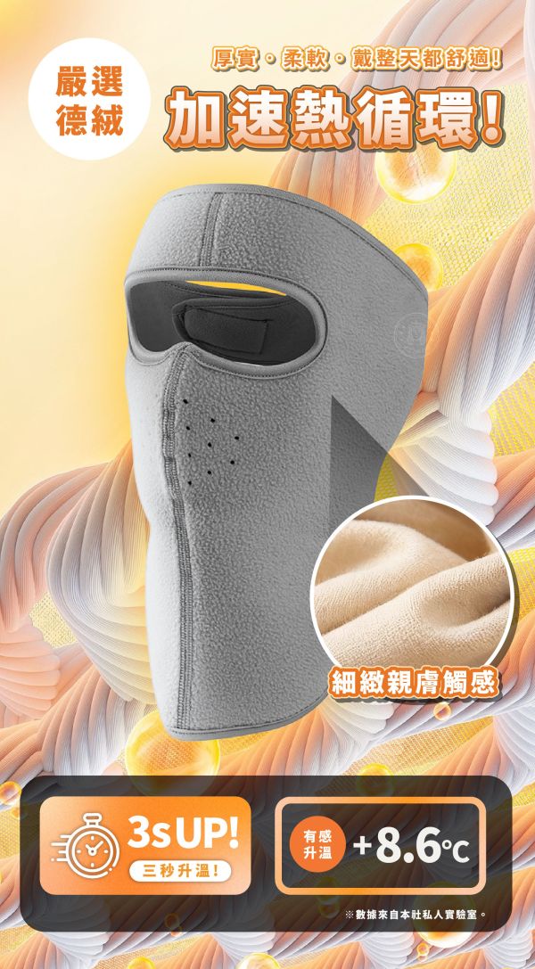 【FusionProtect】3in1多功能保暖護臉面罩 