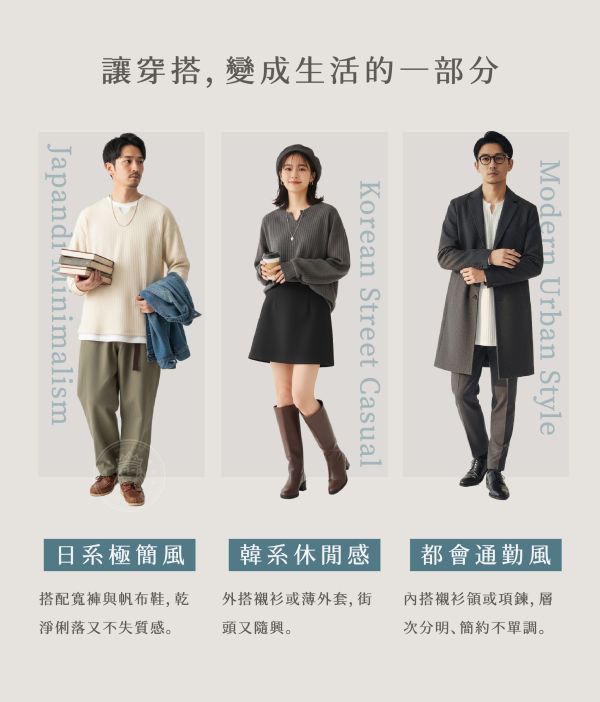 【Seoul V】新韓版V領肌理感加絨t 