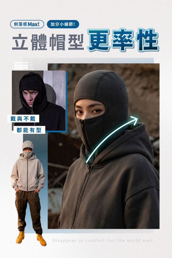 【OOTD】新i型忍者連帽外套 