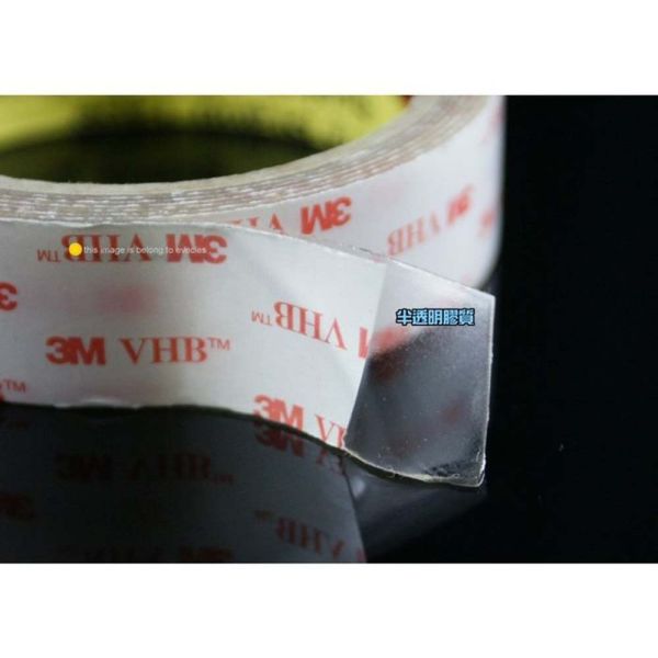 【3M】 VHB 8504超黏雙面膠帶 【3M】 VHB 8504超黏雙面膠帶 車用膠帶 透明膠帶 超強黏度 耐高溫100度 德國製