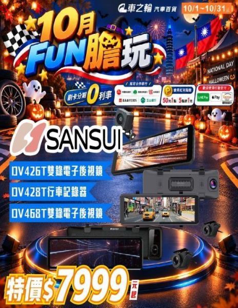 DM促銷商品-山水SANAUI 後視鏡電子行車紀錄器 DM促銷商品-山水SANAUI 後視鏡電子行車紀錄器