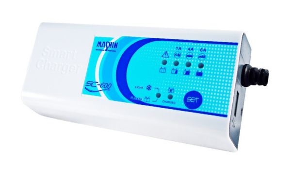 【麻新電子】 SC-600智慧型12V鉛酸電池充電器 【麻新電子】 SC-600智慧型12V鉛酸電池充電器