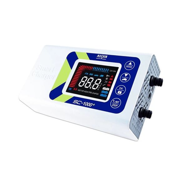 【麻新電子】 SC-1000+智慧型 12V鉛酸/鋰鐵電池雙模充電器(EFB專屬模式) 【麻新電子】 SC-1000+智慧型 12V鉛酸/鋰鐵電池雙模充電器(EFB專屬模式)