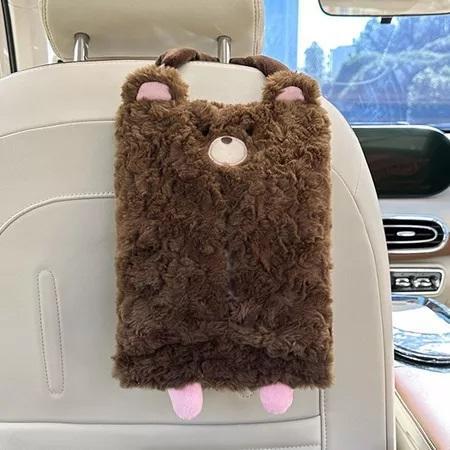 療癒系動物風柔軟毛料面紙套(贈濕紙巾80抽一包) 療癒系動物風柔軟毛料面紙套(贈濕紙巾80抽一包)