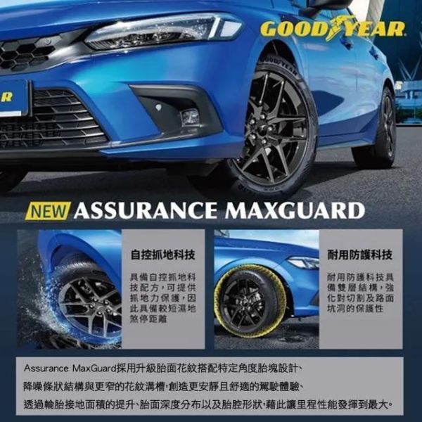 客訂商品【固特異 GOOD YEAR】AMG 205/55R17 客訂商品【固特異 GOOD YEAR】