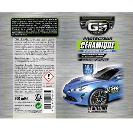 【GS27】車體鍍膜撥雨劑 300ml 【GS27】車體鍍膜撥雨劑 300ml