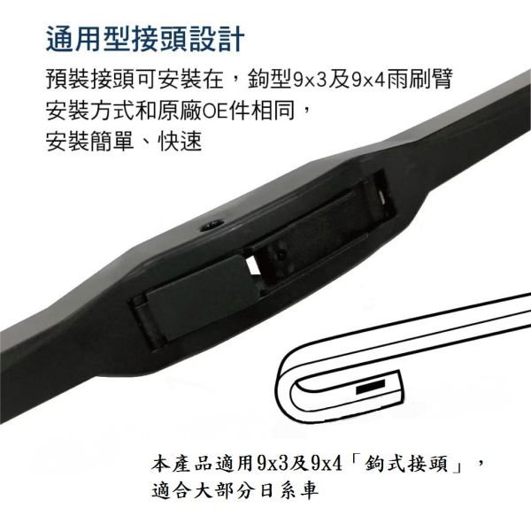 【SPEED MASTER 速馬力】 矽膠多節式雨刷14~28吋(日系車用) 【SPEED MASTER速馬力】 矽膠多節式雨刷14~28吋(日系車用)