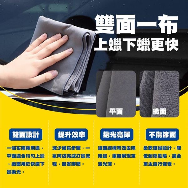 【固特異】三效清潔專業組 (雙面拋光｜汽車清潔布｜玻璃拋光巾) 【固特異】三效清潔專業組 (雙面拋光｜汽車清潔布｜玻璃拋光巾)