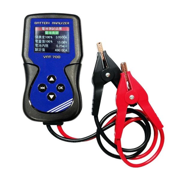 【麻新電子】VAT-700 12V汽機車電池測試器 【麻新電子】VAT-700 12V汽機車電池測試器