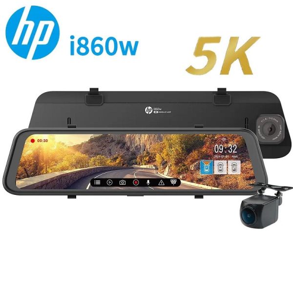 【HP】 I860w 前錄4K+後錄1K OTA電子後視鏡 行車紀錄器 【HP】 I860w 前錄4K+後錄1K OTA電子後視鏡 行車紀錄器 保固3年