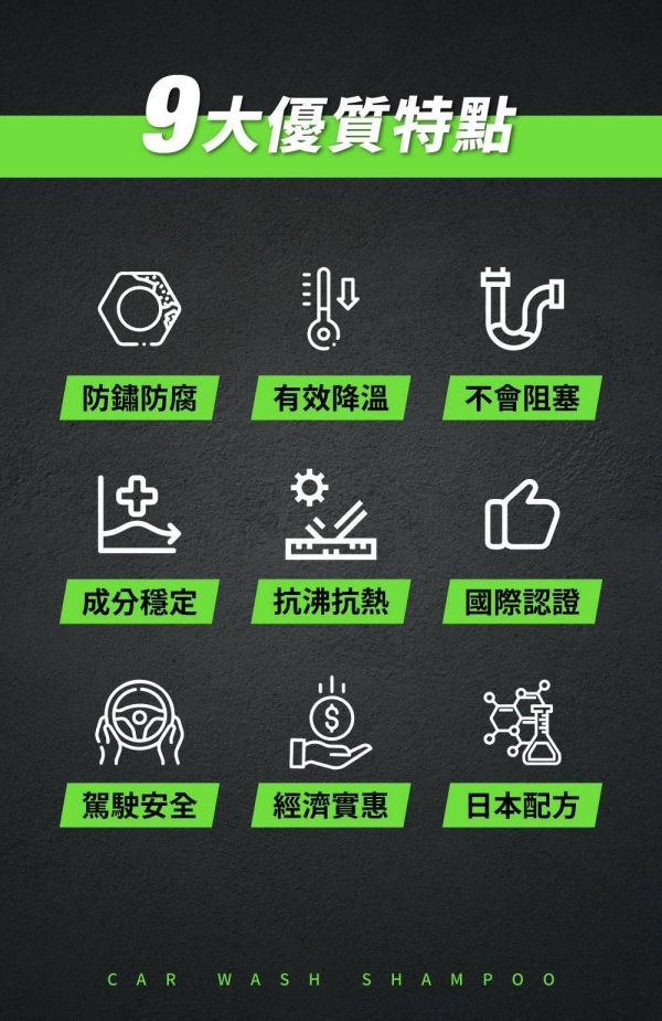 【衝鋒】防鏽抗熱水箱精 2L、3.8L 【衝鋒】防鏽抗熱水箱精 2L、3.8L