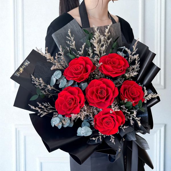 【Floral M】】Coco Love經典永生玫瑰花束 Coco Love、經典永生玫瑰花束、永生花花束、情人節永生花、浪漫玫瑰花禮、紀念日花束、告白花禮、生日送花推薦、永恆愛情花束、玫瑰不凋花