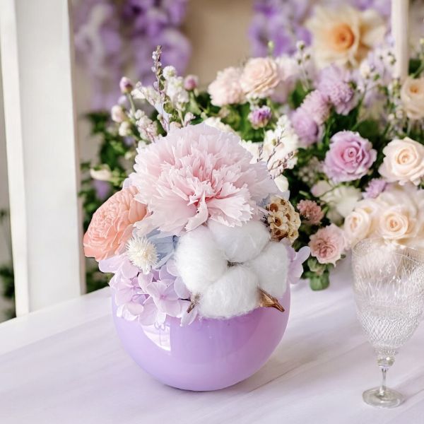 【Floral M】義大利波波里花園永生花禮（贈送5ml香氛油） 永生花禮｜義大利花禮｜波波里花園｜不凋花推薦｜高質感花藝｜歐式花禮｜文藝復興風格｜浪漫永生花｜玻璃罩花禮｜情人節禮物｜歐洲風居家擺飾｜高雅送禮首選