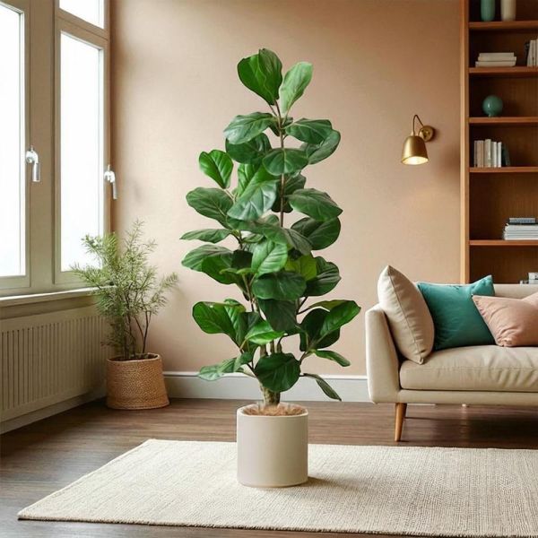 居家綠植1.7公尺琴葉榕室內大型仿真植栽（贈送花盆） 琴葉榕,琴葉榕仿真植栽,仿真琴葉榕,室內琴葉榕,大型仿真植栽,仿真植栽,1.7公尺琴葉榕,大型室內植栽,室內大型綠植,居家綠植,室內造景植栽,室內裝飾植栽,客廳植栽,玄關植栽,辦公室植栽,店面植栽,商業空間佈置,空間綠化,仿真植物免澆水,不用照顧植物,懶人植栽,不枯萎植栽,長效綠植