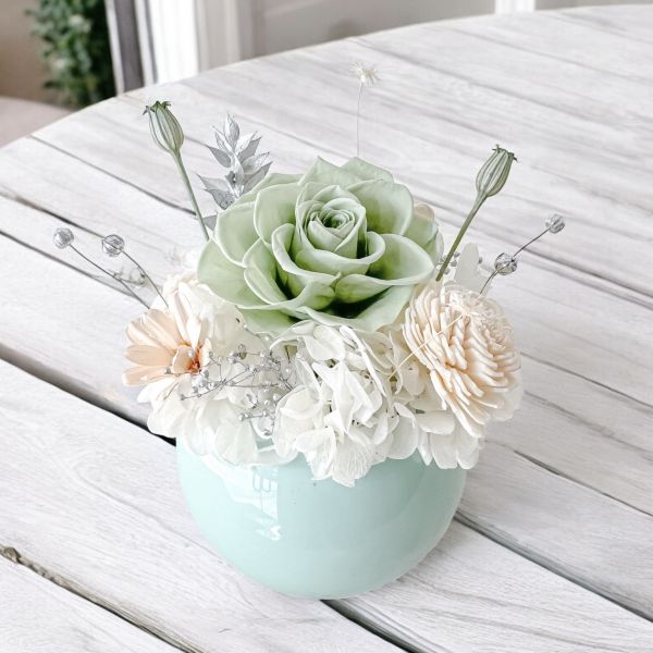 【Floral M】西迪恩花園永生擴香花禮（贈送5ml香氛油） 永生花束,永生玫瑰, 永生花禮,永生花,不凋花,乾燥花,花禮,花束,送禮,禮物,儀式感,質感,浪漫,花,擴香花束,香氛精油,擴香花,香氛花,生日,求婚,情人節,FLORAL M