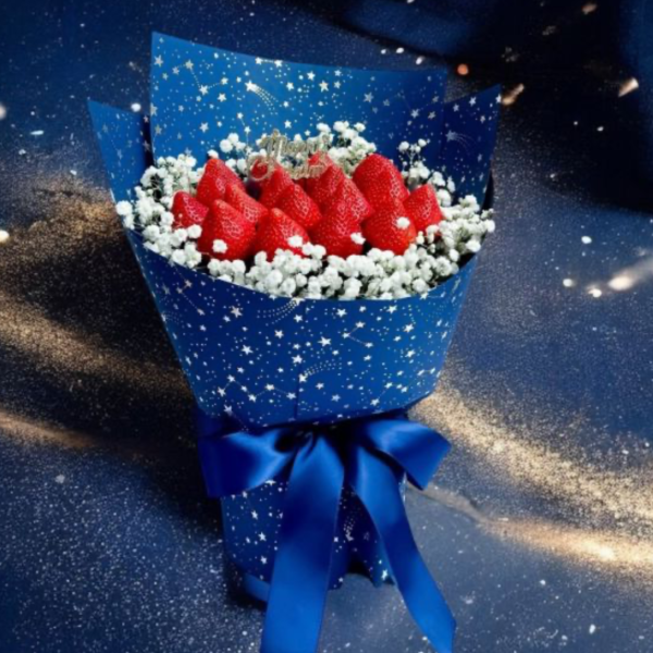 【聖誕限定】Fantasia聖誕幻想曲大型草莓花束 聖誕花束,草莓花束,聖誕禮物,聖誕節交換禮物,聖誕限定禮盒,冬季限定禮物,送女友禮物,送老婆驚喜,花束,草莓禮盒,聖誕節驚喜,網美花束
