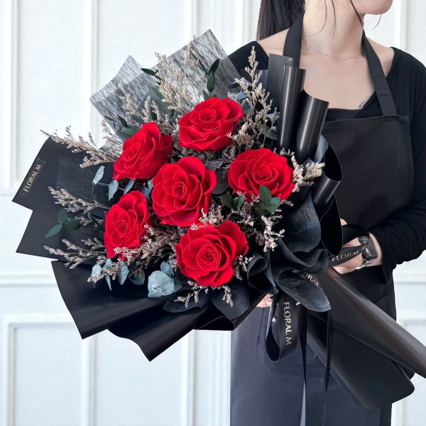 【Floral M】】Coco Love經典永生玫瑰花束 Coco Love、經典永生玫瑰花束、永生花花束、情人節永生花、浪漫玫瑰花禮、紀念日花束、告白花禮、生日送花推薦、永恆愛情花束、玫瑰不凋花