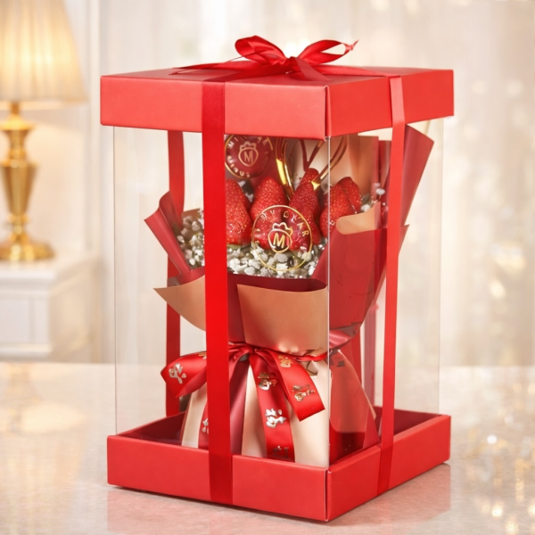 【新年限定】一路發草莓花束禮盒組 新年草莓花束
新年禮盒
草莓花束禮盒
過年送禮
草莓花束推薦
春節禮物