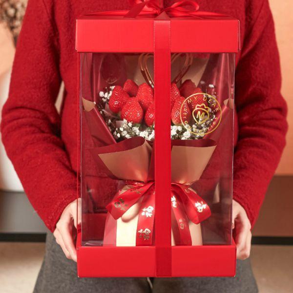 【新年限定】一路發草莓花束禮盒組 新年草莓花束
新年禮盒
草莓花束禮盒
過年送禮
草莓花束推薦
春節禮物