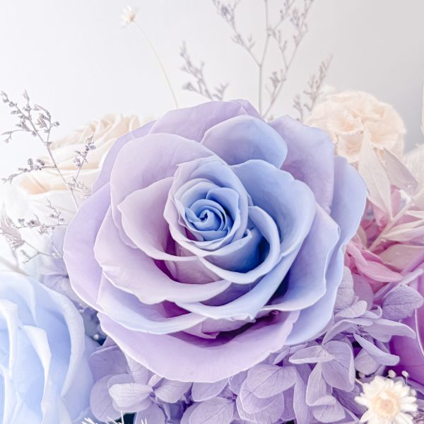 【Floral M】宇宙星空玫瑰永生花禮（贈送5ml香氛油） 宇宙星空玫瑰,永生花禮,永生玫瑰,星空花禮,宇宙星空玫瑰永生花禮盒,永生玫瑰花盒,生日禮物,情人節浪漫永生花,永恆玫瑰,星空玫瑰花束,告白首選,生日驚喜禮物,七夕情人節禮物,紀念日浪漫禮盒,浪漫高質感花禮,星座主題禮物,送女友禮物推薦