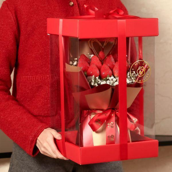 【新年限定】一路發草莓花束禮盒組 新年草莓花束
新年禮盒
草莓花束禮盒
過年送禮
草莓花束推薦
春節禮物