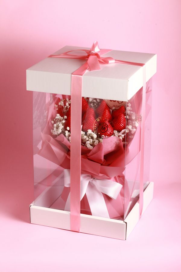 【母親節限定】Pink Mommy草莓花束禮盒 母親節花束