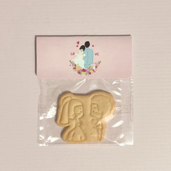 客製 - 新人餅乾 客製化婚禮小物,客製化企業禮贈品,活動抽獎禮,姊妹禮,伴娘禮,探房禮,閨密禮,客製化人像,似顏繪小物,飲料提袋,杯套,杯袋,婚禮小物,環保杯套