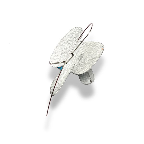 折葉系列耳勾/胸針 Folded Leaves Earring / Brooch 
