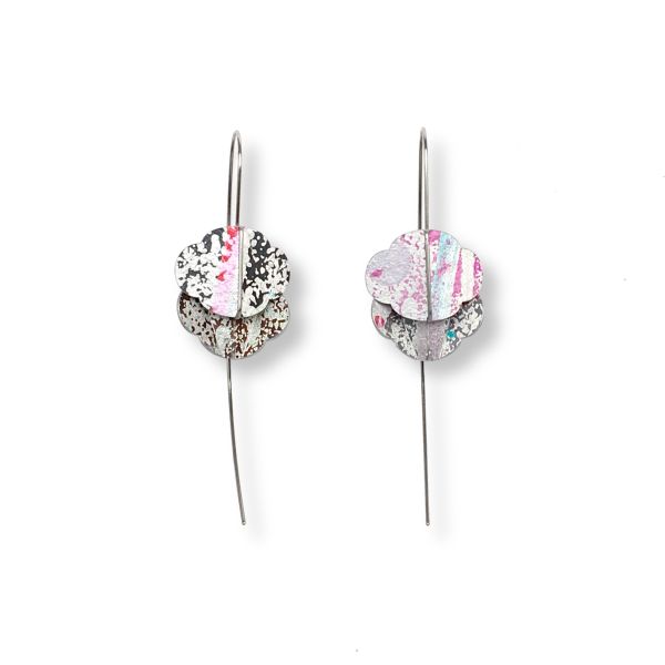 折葉系列耳勾 Folded Leaves Earring Hooks 