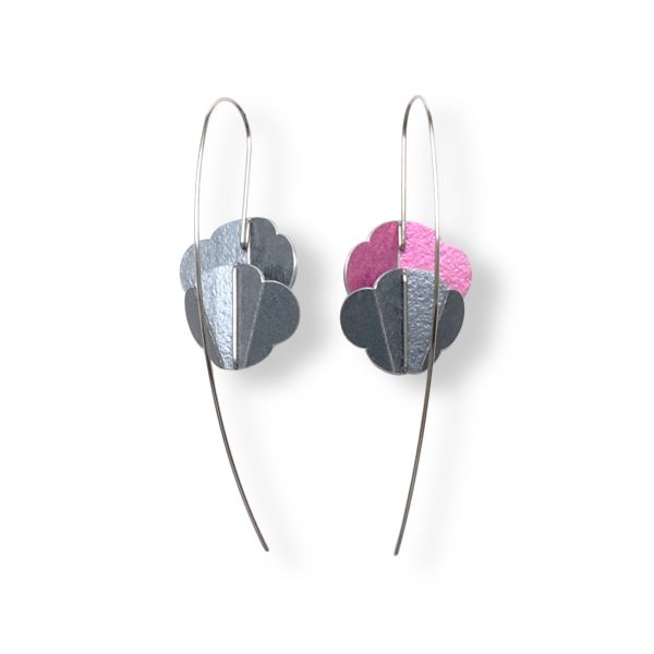 折葉系列耳勾 Folded Leaves Earring Hooks 