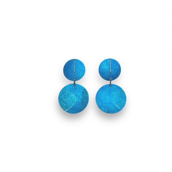 折葉系列耳針 Folded Leaves Earrings 