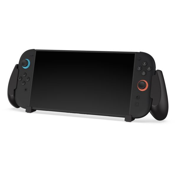 里歐街機 DOBE Switch2主機背部防滑握把 Switch2一體式握把帶卡帶收納 