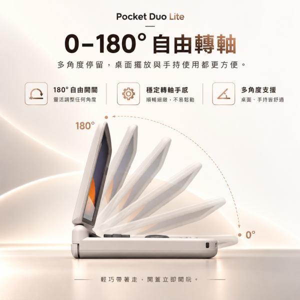 Retroid Pocket Duo Lite 雙螢幕輕巧 Android 掌機QCS6125・Android 15・6000mAh・主動散熱 Retroid Pocket Duo Lite, Pocket Duo Lite, 雙螢幕掌機, Android掌機, QCS6125掌機, Android 15掌機, 6000mAh掌機, 主動散熱掌機, Hall搖桿, 輕巧掌機, 雙螢幕Android掌機, Jeff Select, 姊夫嚴選科技好物